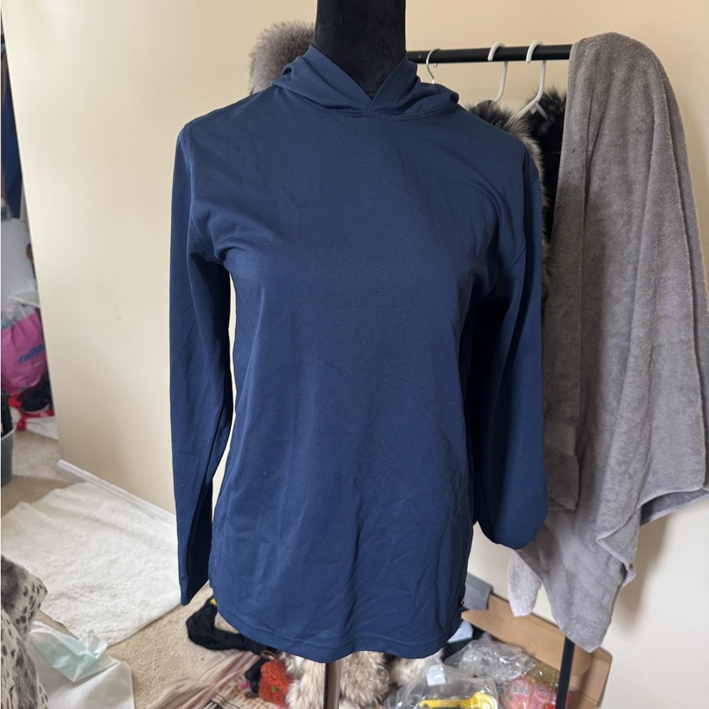 Dickies Blue Fitted Hoodie Sweatshirt